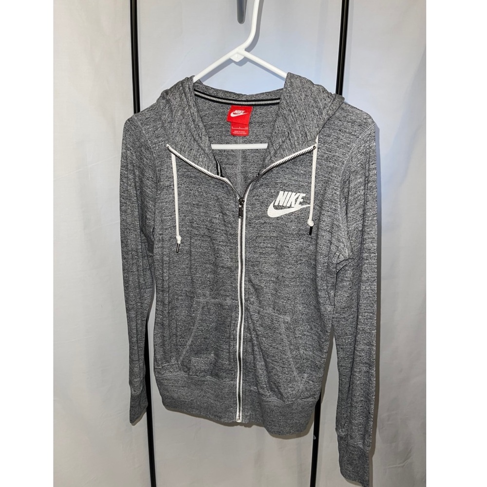Nike, grey, Womens zip up, size Small